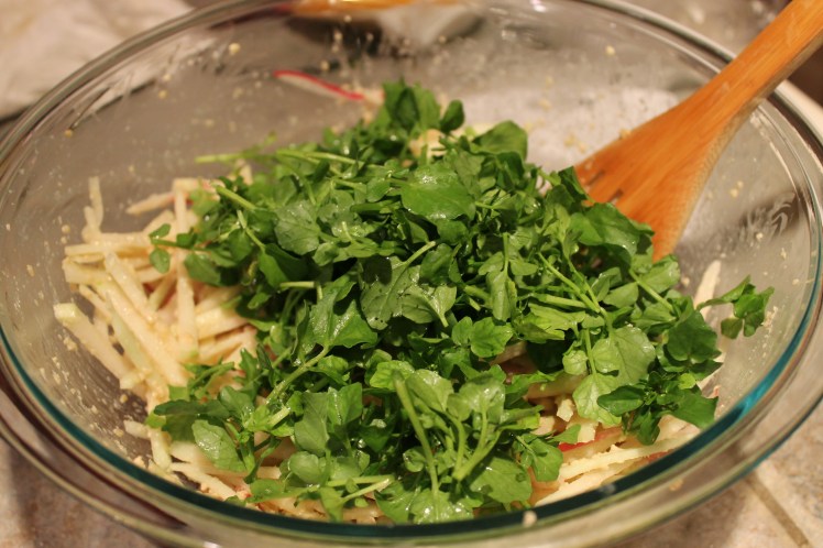 Watercress salad